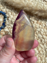 Load image into Gallery viewer, Rainbow Fluorite Flame Carving
