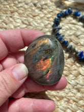 Load image into Gallery viewer, Labradorite Palm Stone
