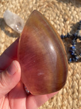 Load image into Gallery viewer, Rainbow Fluorite Flame Carving
