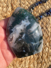Load image into Gallery viewer, Moss Agate Flame Carving

