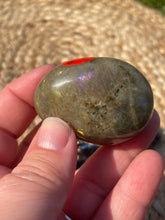 Load image into Gallery viewer, Labradorite Palm Stone
