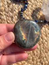 Load image into Gallery viewer, Labradorite Palm Stone
