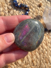 Load image into Gallery viewer, Labradorite Palm Stone
