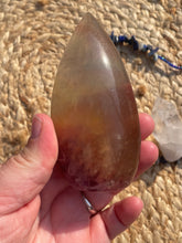 Load image into Gallery viewer, Rainbow Fluorite Flame Carving
