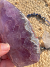 Load image into Gallery viewer, Amethyst X Agate Flame Carving
