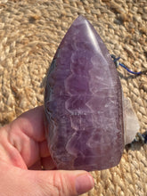 Load image into Gallery viewer, Amethyst X Agate Flame Carving
