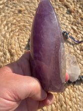 Load image into Gallery viewer, Amethyst X Agate Flame Carving
