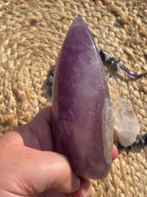 Load image into Gallery viewer, Amethyst X Agate Flame Carving

