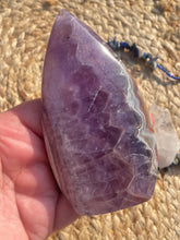 Load image into Gallery viewer, Amethyst X Agate Flame Carving
