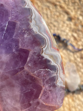 Load image into Gallery viewer, Amethyst X Agate Flame Carving
