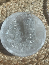 Load image into Gallery viewer, Clear Quartz Crystal Chip Jar
