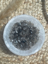 Load image into Gallery viewer, Smokey Quartz Crystal Chip Jar
