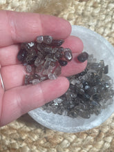 Load image into Gallery viewer, Smokey Quartz Crystal Chip Jar
