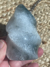 Load image into Gallery viewer, Moss Agate Flame Carving
