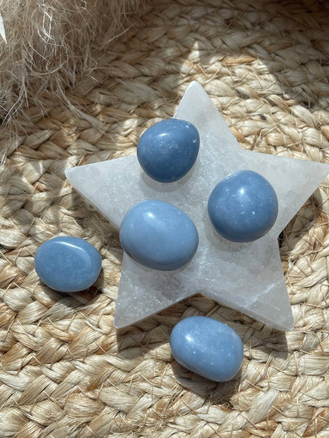 Angelite Tumble Stone