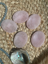 Load image into Gallery viewer, Rose Quartz Worry Stone

