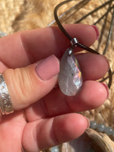 Load image into Gallery viewer, Labradorite Faceted Tear Drop Necklace
