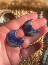 Load image into Gallery viewer, Sodalite Moon Carving

