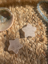 Load image into Gallery viewer, Clear Quartz Star Carving
