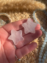 Load image into Gallery viewer, Clear Quartz Star Carving
