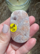 Load image into Gallery viewer, Pink Amethyst Palm Stone
