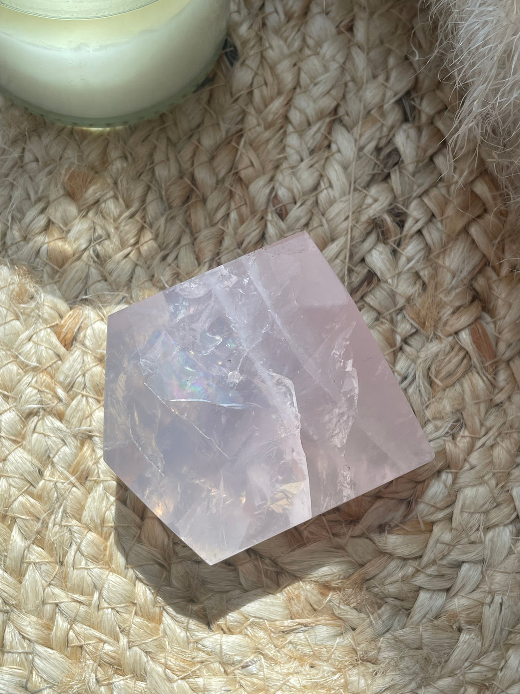 Rose Quartz Free Form