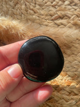 Load image into Gallery viewer, Obsidian Smoothie Palm Stone

