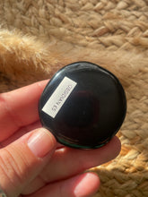 Load image into Gallery viewer, Obsidian Smoothie Palm Stone
