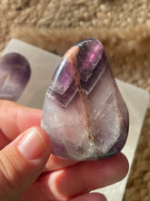 Load image into Gallery viewer, Amethyst Smoothie Worry Stone
