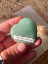 Load image into Gallery viewer, Green Aventurine Heart Smoothie Palm Stone
