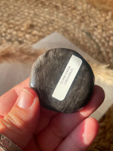 Load image into Gallery viewer, Silver Sheen Obsidian Smoothie Palm
