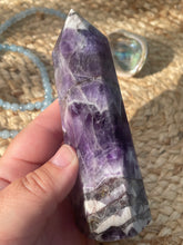 Load image into Gallery viewer, Chevron Amethyst Tower
