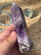 Load image into Gallery viewer, Chevron Amethyst Tower
