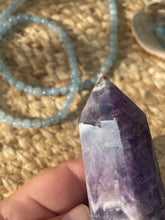 Load image into Gallery viewer, Chevron Amethyst Tower
