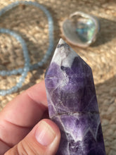 Load image into Gallery viewer, Chevron Amethyst Tower
