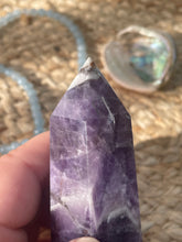 Load image into Gallery viewer, Chevron Amethyst Tower
