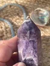 Load image into Gallery viewer, Chevron Amethyst Tower
