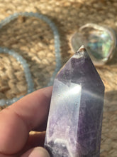 Load image into Gallery viewer, Chevron Amethyst Tower
