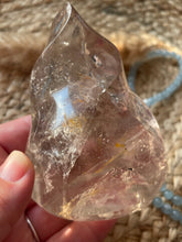 Load image into Gallery viewer, Citrine Flame Carving
