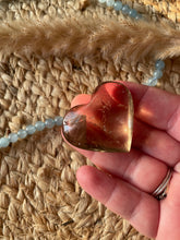 Load image into Gallery viewer, Citrine Heart Carving
