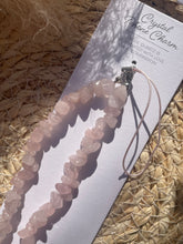 Load image into Gallery viewer, Rose Quartz Phone Key Charm
