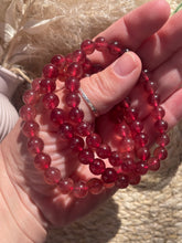 Load image into Gallery viewer, Strawberry Quartz Bracelet
