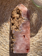 Load image into Gallery viewer, Pink Amethyst Druzy Tower
