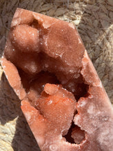 Load image into Gallery viewer, Pink Amethyst Druzy Tower
