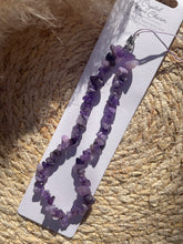 Load image into Gallery viewer, Amethyst Phone Key Charm

