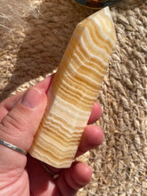 Load image into Gallery viewer, Orange Calcite Tower
