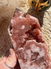 Load image into Gallery viewer, Pink Amethyst Druzy Tower
