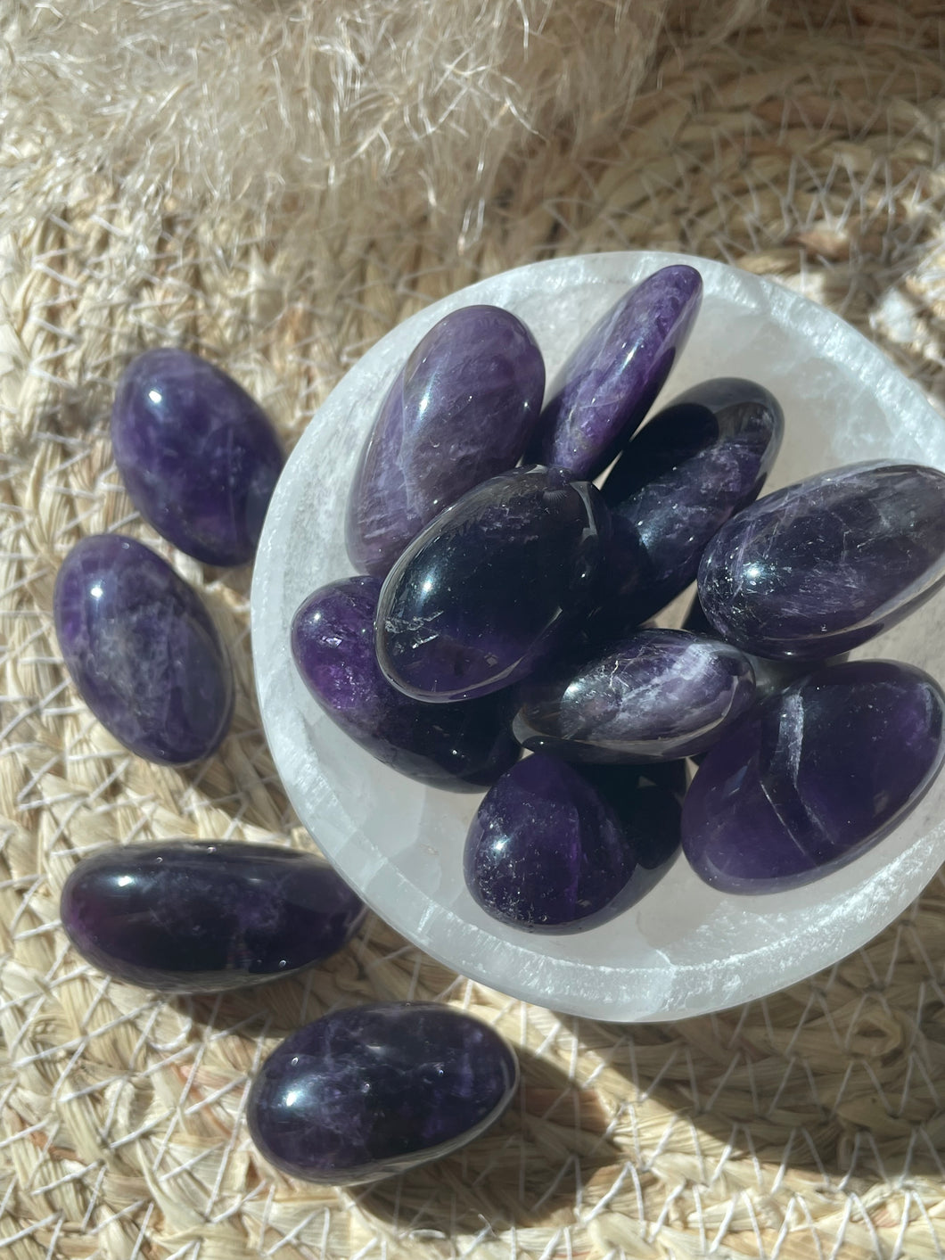 Amethyst XL Tumble Stone