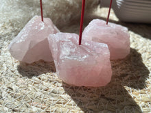 Load image into Gallery viewer, Rose Quartz Incense Holder
