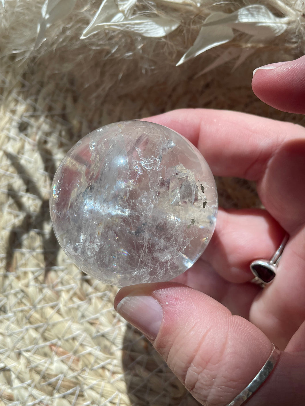 Clear Quartz Sphere